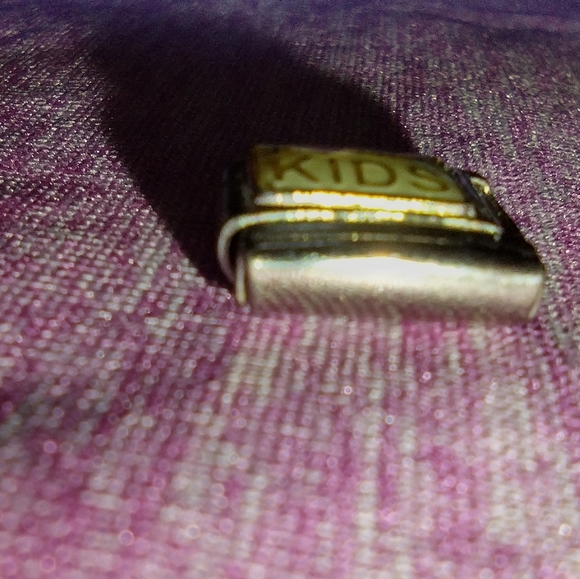 "I ♥️ MY KIDS" Italian Stainless Steel Charm Link - Picture 4 of 6